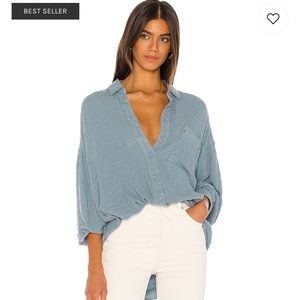 Solid Hidden Valley Buttondown in Blue